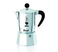 Bialetti Caffettiera Break 6 tazze manico nero