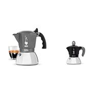 Bialetti Caffettiera Brikka Induction, 4 Tazze, 160 ml, Espresso Cremoso come al