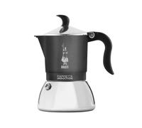 BIALETTI FIAMMETTA INDUCTION MOKA 4 TAZZE GRIGIO ADATTA ANCHE PIANI INDUZIONE