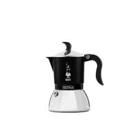 Bialetti Fiammetta Induction Moka 0,1 L Nero, Acciaio inossidabile Bialetti