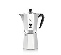 Bialetti Macchinetta caffé Moka 18 Tazze Moka Express Alluminio 0001167