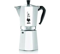 Bialetti Macchinetta caffé Moka 18 Tazze Moka Express Alluminio 0001167