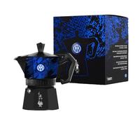 Bialetti Caffettiera Moka Express Inter, Non Adatta A Induzione, Alluminio, Argento, 3 Tazze (130 ml)