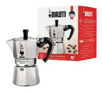 BIALETTI MOKA EXPRESS CAFFETTIERA ESPRESSO MOKA 3 TAZZE ALLUMINIO MADE IN ITALY