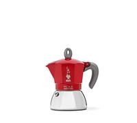 Caffettiera Bialetti moka induction 4 tazze rossa