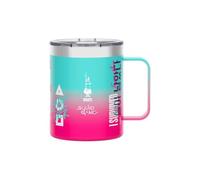 Bialetti Camp Mug Squid Game©, 420ml, Acciaio Inox, Double Wall