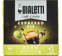 16 Capsule Caffè Bialetti Italia Deca Gusto Ricco Decaffeinato Cialde Originali Bialetti