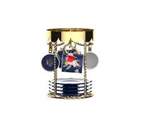 BIALETTI CIELO STELLATO SET 4 TAZZINE E PIATTINO CAROUSEL