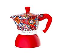 Bialetti, Moka Induction D&G, Caffettiera per Induzione, Alluminio