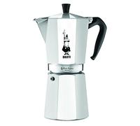 Bialetti Express Moka Barattolo 12 coppe alluminio argento