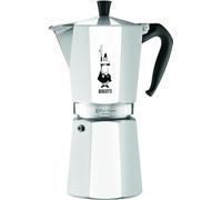 Bialetti Express Moka Barattolo 12 coppe alluminio argento