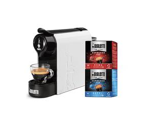 BIALETTI GIOIA 32CAPS macchina caffè americano, Bianco