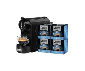 BIALETTI GIOIA + 64 CAPS M/CAFFE' CAPSULE, Nero