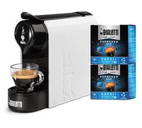 BIALETTI GIOIA BIANCO + 32 CAPS MACCHINA CAFFÈ CAPSULE, Bianco