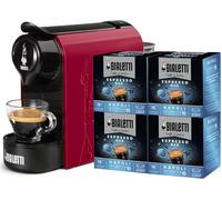 Bialetti - Macchina Da Caffè Espresso Bundle Gioia + 64 Caps-rosso Bialetti