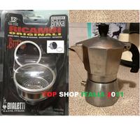 BIALETTI IMBUTO 2 TAZZE ACCIAIO PER CAFFETTIERA BRIKKA RICAMBIO ORIGINALE 2026