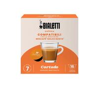 Bialetti Industrie 16 capsule compatibili con le macchine nescafè "dolce gusto" - cortado 16 Capsule compatibili con le macchine Nescafè "Dolce Gusto" - Cortado