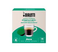 Bialetti Industrie 16 Capsule compatibili con le macchine Nescafè "Dolce Gusto" - Decaffeinato 16 Capsule compatibili con le macchine Nescafè "Dolce Gusto" - Decaffeinato