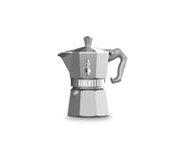Bialetti Industrie Moka exclusive argento , 3 tazze Moka exclusive argento , 3 tazze