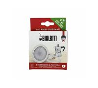 Bialetti Industrie Ricambio guarnizione + piastra per caffettiera moka 1 tazza Ricambio guarnizione + piastra per caffettiera moka 1 tazza