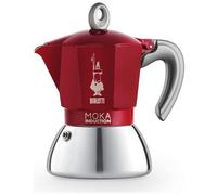Caffettiera Bialetti moka induction 4 tazze rossa