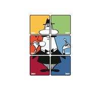 Bialetti Industrie Set 6 Sottobicchieri Omino Bialetti Set 6 Sottobicchieri Omino Bialetti