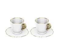 Bialetti Linea Pure Gold (Set 2 Tazze Cappuccio)