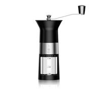 Bialetti Macinacaffè Manuale, Sistema in ceramica, Nero Opaco