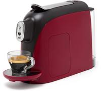 Macchina Caff Espresso per Capsule in Alluminio Incluse 32 Capsule Compatta Serbatoio 500 ml Colore Nero