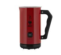Bialetti Montalatte elettrico Capacità 150 / 300 ml Monta o Riscalda il latte Colore Rosso - MKF02 Milk Frother