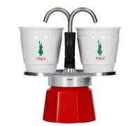 Bialetti Kit Mini Italia 2 Bicchierini Da Caffe' 0007309 Mr