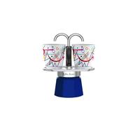 Bialetti Mini Express Kandisky, tazza + 2 bicchierini da liquore, caffettiera, in alluminio