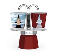 Bialetti Mini Express Kandisky, tazza + 2 bicchierini da liquore, caffettiera, in alluminio