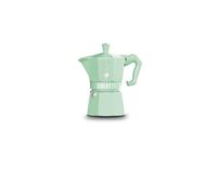 Bialetti Moka Exclusive 3 Tazze Vintage (3 tazze, verde)