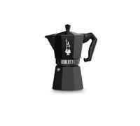 Bialetti Moka Exclusive 3 Tazze Vintage (6 tazze, Black)