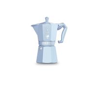Bialetti Moka Exclusive 3 Tazze Vintage (6 tazze, Light Blue)