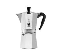 Bialetti Caffettiera Moka Express Alluminio, Argento, Capacità 9 Tazze,8006363011655