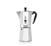 Bialetti Moka Express Aluminium Stovetop Coffee Maker (18 Cup), Silver 18 Cups
