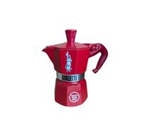 Bialetti Moka Express Omino Icona Limited Edition (Rosso, 3 Tazze)