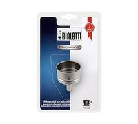 Bialetti Moka Imbuto Caffettiere Acciaio TZ Inossidabile, Argento, 2 Tazze