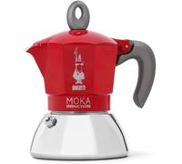 Caffettiera Bialetti moka induction 4 tazze rossa