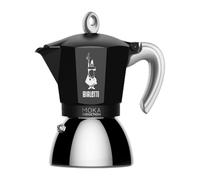 Bialetti Moka Induction 4 Tazze Caffè Alluminio Nero
