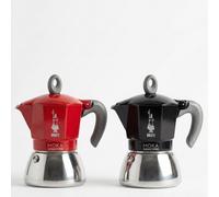 Bialetti Macchina Caff Caffettiera Moka 6 Tazze colore Rosso - 0004833 Moka Induction