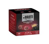 Bialetti Caffè d'Italia Roma - Capsule 100% alluminio, Intensità 9 - Multipack 128 capsule (8x16)
