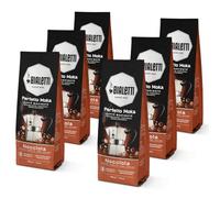 Bialetti Perfetto Moka Caffè Macinato, 1.5 Kg, Gusto Nocciola - 6 x 250 g