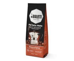 Bialetti Perfetto Moka Caffè Macinato, Gusto Nocciola - 1 x 250 gr