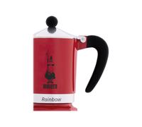 Bialetti Rainbow Caffettiera 1 tazza rossa 0,06 L Alluminio 4961