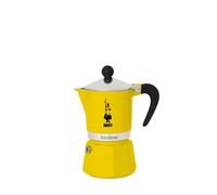 Bialetti Rainbow Caffettiera Colorata, Alluminio, Giallo, 1 Tazza | B