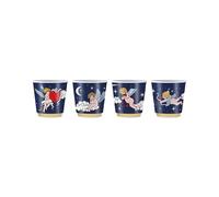 Bialetti - Set 4 bicchierini con angeli - Cielo Stellato