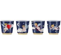 Bialetti - Set 4 bicchierini con angeli - Cielo Stellato